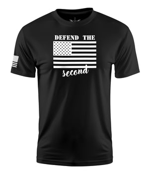 Defend The Second Short Sleeve Shirt Apparel and Accessories Black Cotton