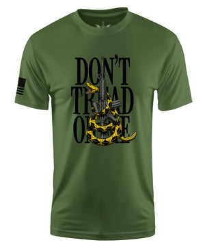 Don't Tread On Me Short Sleeve Shirt in apparel & accessories, and it comes in military green, tan.