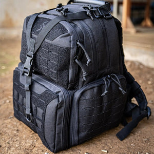 Waterproof Range Backpack Shooting & Range Accessories Black
