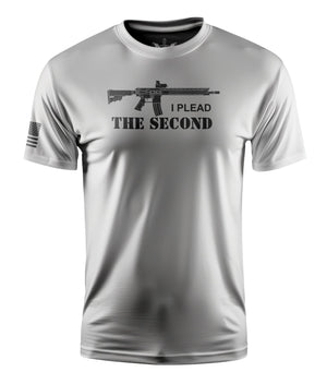 I Plead The Second Short Sleeve Shirt Apparel and Accessories White Cotton