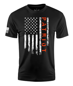 Patriot Flag Short Sleeve Shirt Apparel and Accessories Black Cotton