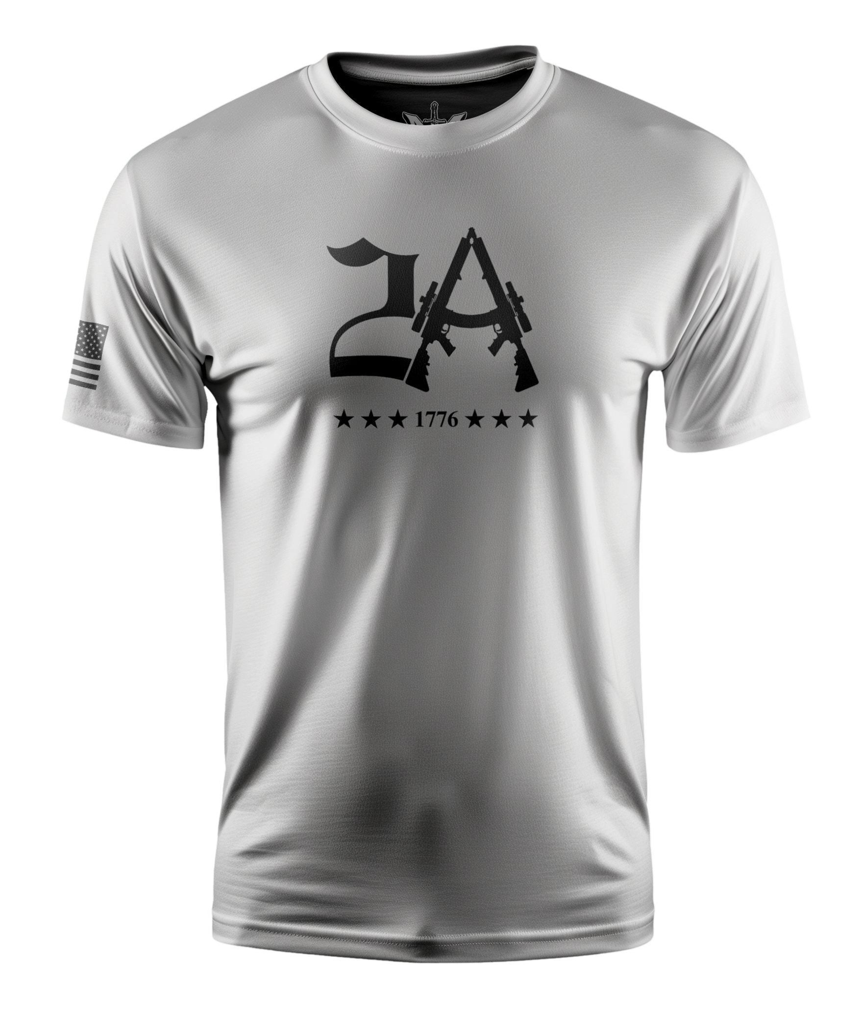 2A 1776 Short Sleeve Shirt Apparel and Accessories White Cotton