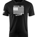 Defend The Second Short Sleeve Shirt Apparel and Accessories Black Cotton