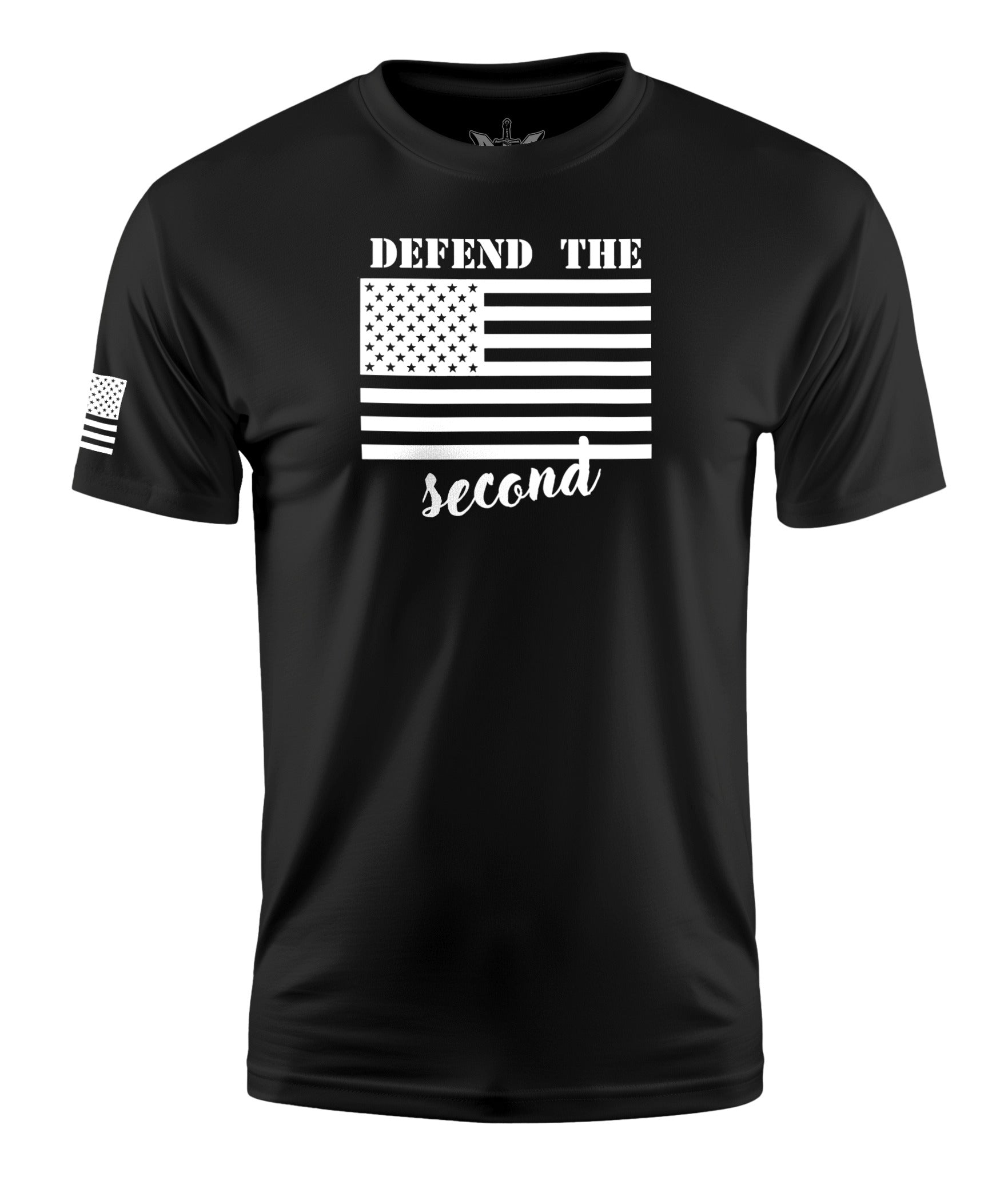 Defend The Second Short Sleeve Shirt Apparel and Accessories Black Cotton