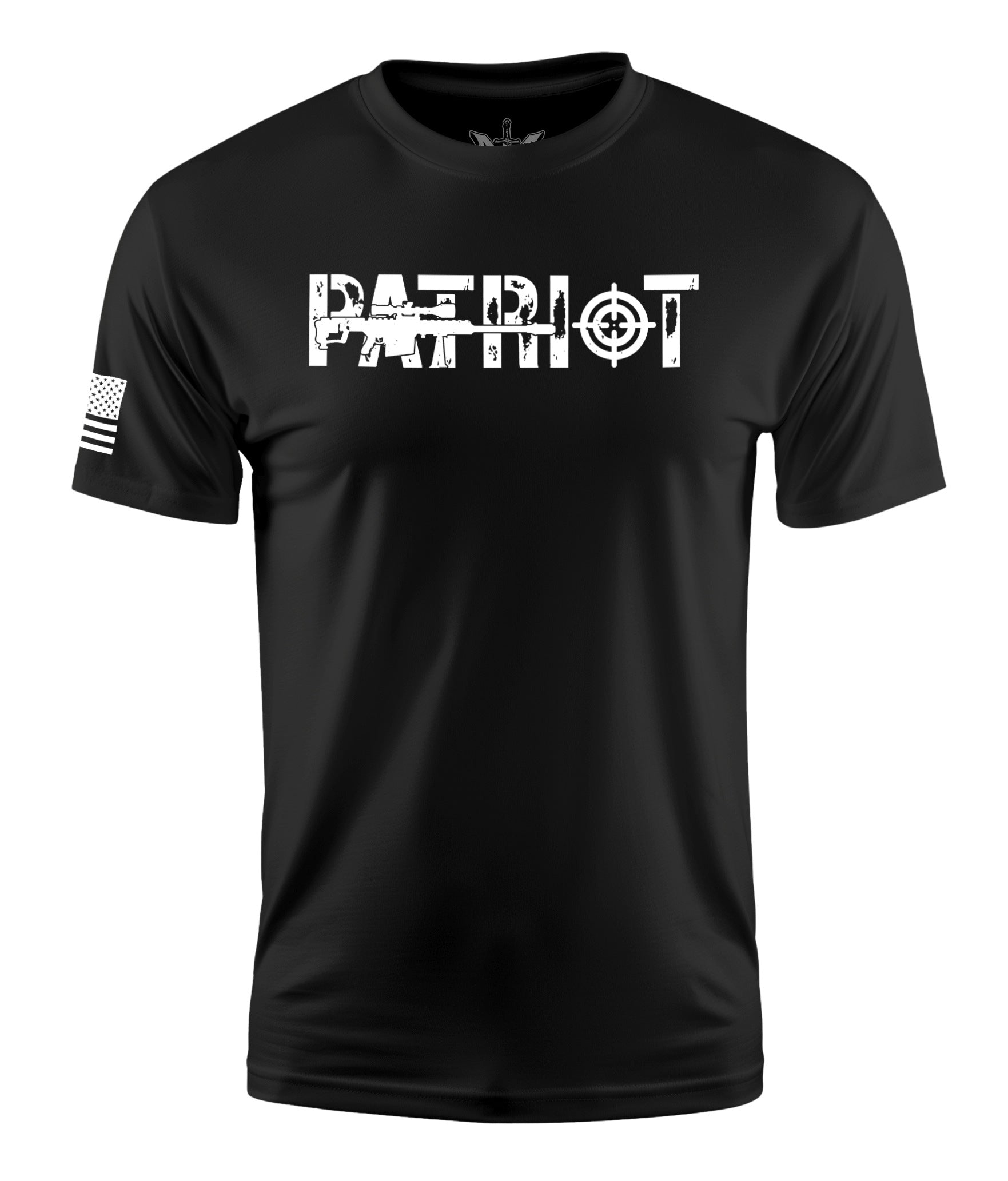 Patriot Short Sleeve Shirt Apparel and Accessories Black Cotton