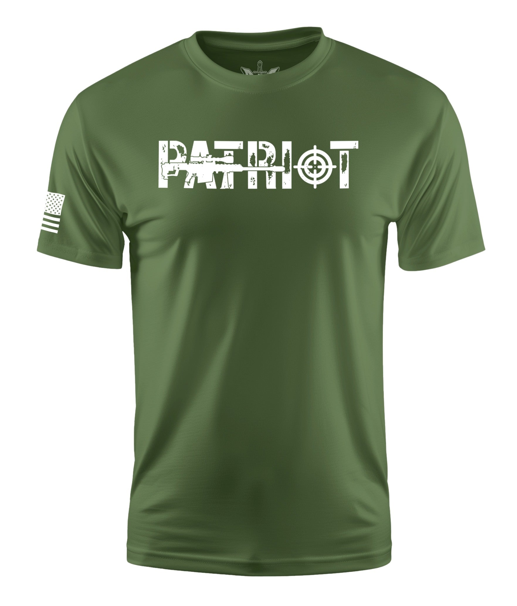 Patriot Short Sleeve Shirt Apparel and Accessories Military Green Cotton