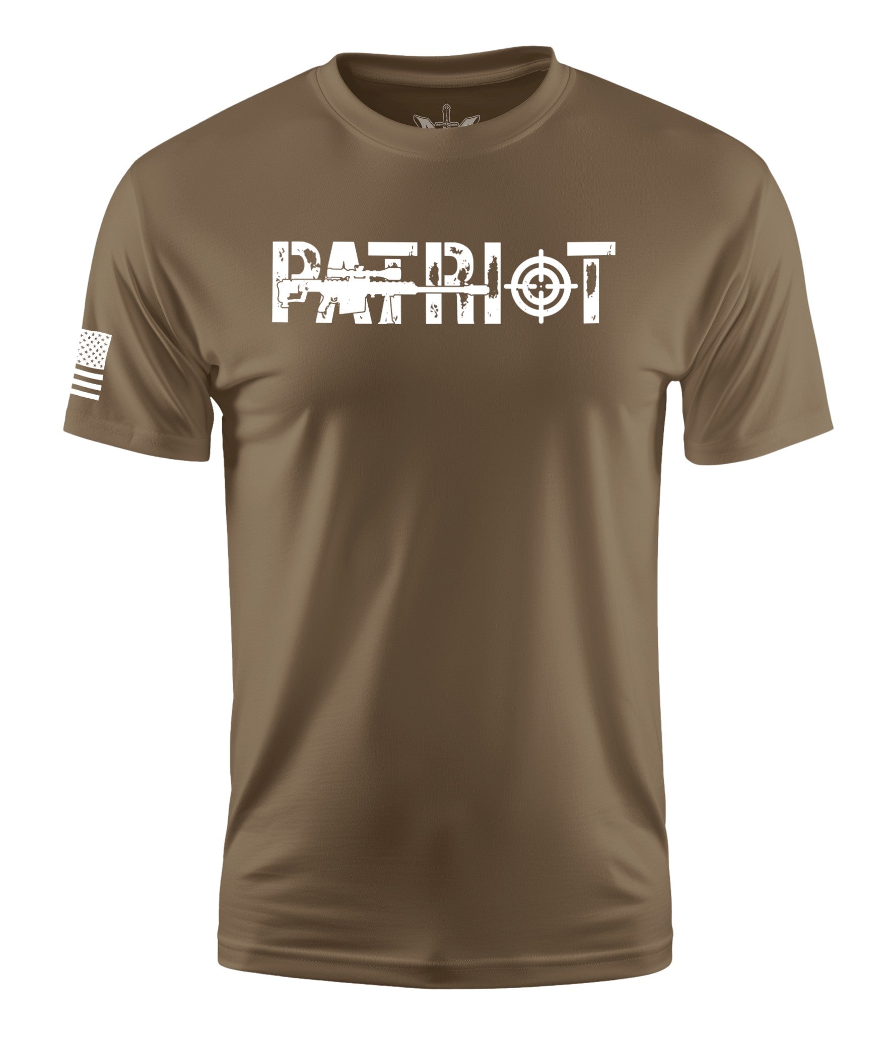 Patriot Short Sleeve Shirt Apparel and Accessories Tan Cotton