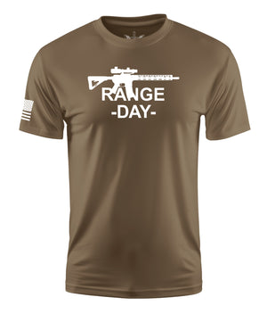 Range Day Short Sleeve Shirt Apparel and Accessories Tan Cotton