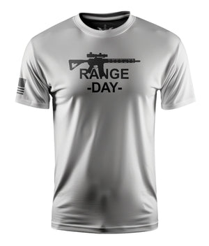Range Day Short Sleeve Shirt Apparel and Accessories White Cotton