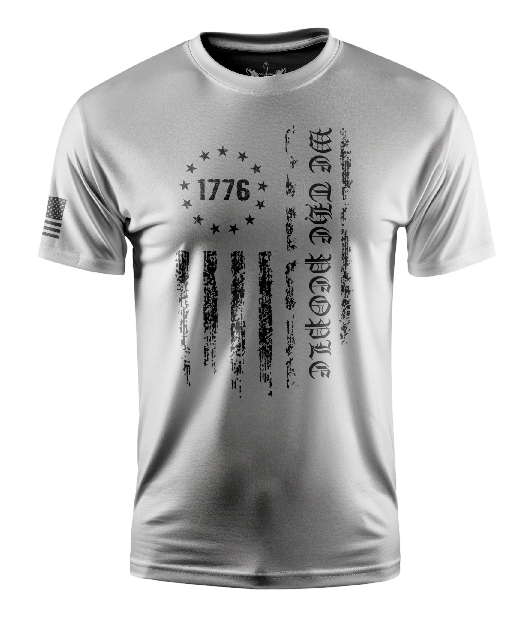 We The People Flag 1776 Betsy Short Sleeve Shirt Apparel and Accessories White Cotton
