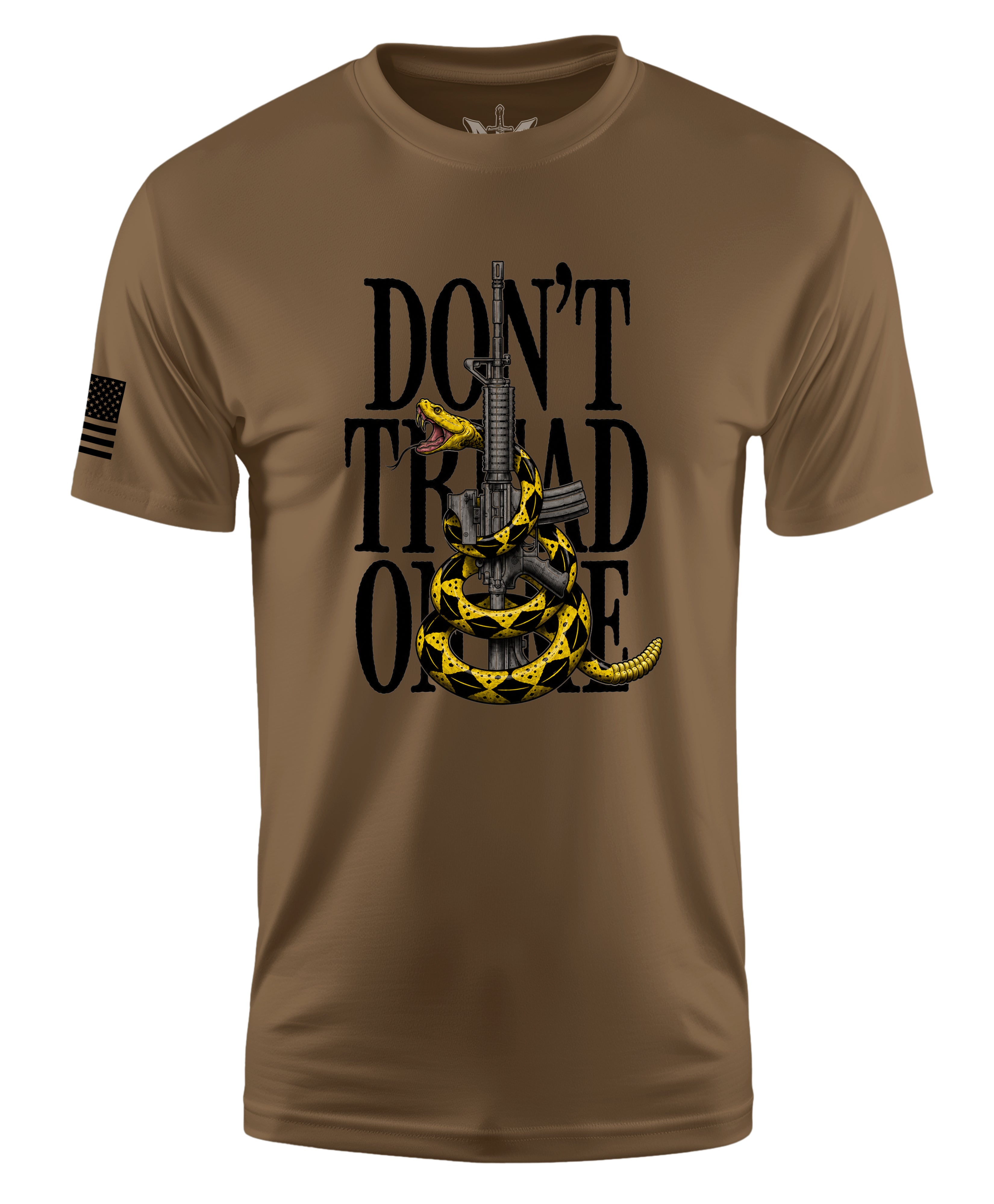 Don't Tread On Me Short Sleeve Shirt in apparel & accessories, and it comes in military green, tan.